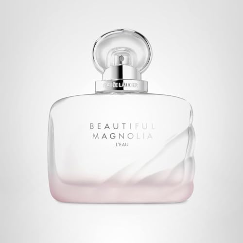 Estée Lauder Beautiful Magnolia L'Eau Eau de Toilette Spray with Notes of Lavender, Magnolia, Rose & Amber | Perfumes for Women, 1.7 Fl Oz