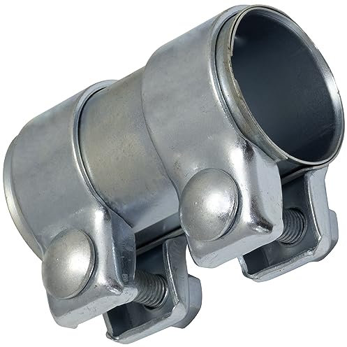 AERZETIX - C66978 - Collier d'échappement double - diamètre intérieur 45 mm - compatible avec numéros OE 1H0 253 141B, 1K0 253 141, 1K0 253 141K, 2Q0 253 141A