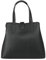 FAWN DESIGN Satchel Wickeltasche (moderne und minimalistische Reise-Wickeltasche für Babyutensilien), Schwarz