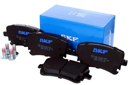 SKF Scheibenbremse Bremsbelag VKBP 90221-4er Set - Position Hinterachse Höhe 77mm Länge 134mm Breite 83mm Dicke 17mm - OE Qualität