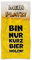 PR Print Royal Handtuch mit lustigem Spruch - Mein Platz, Bin nur kurz Bier Holen - Geschenkidee für Freunde, Kumpels Badetuch für Männer | Fotohandtuch - 100 x 50 cm