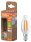 Osram Energy Class LED-Lampe in klassischer Minikerzenform, 2.2 W / 470 lm, EEK A, kaltweißes Licht (4000 K), CRI 80, aus klarfarbenem bleifreiem Glas, E14 Sockel, IP20, 35 mm DM,6-Pack