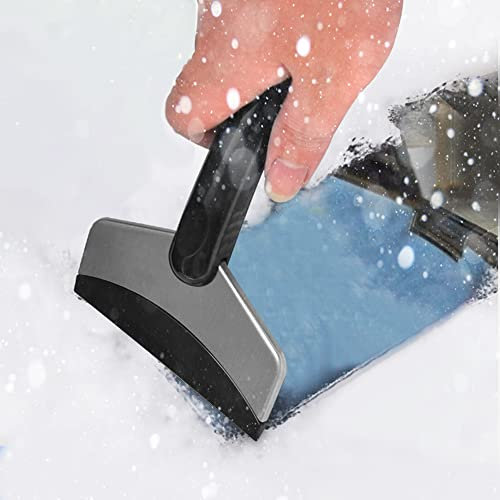 Dokduk Raschietto per Ghiaccio Auto, Professionale ergonomico e Veloce, Raschia Ghiaccio per Auto per Parabrezza e Finestrini Laterali della Macchina Acciaio Inossidabile Pala da Neve per Auto