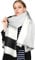Superora Damen Schal XXL Schultertuch karierter Deckenschal Halstuch Karo Scarf kuschelig übergroßer Oversized Poncho 200 * 70cm