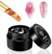MODELONES 3D Gel Nail Art, Skulptur Nail Gel, 9g Aufbaugel Multifunktionell mit Pinsel für Nail Rhinestone Charms Glue Chrome Nail Powder Nagel Carving, einfach zum Selbermachen zu Hause, DIY Salon