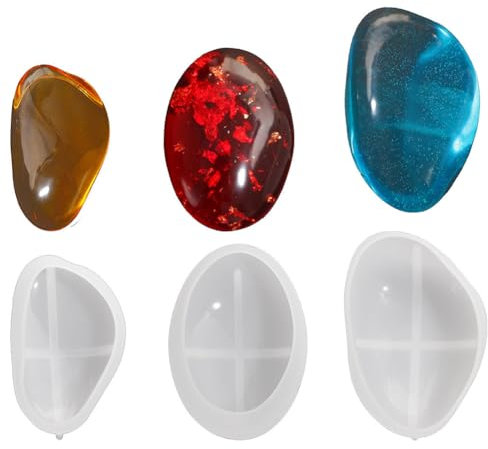 Silikonform Steine Silikon Gießform Große Steine Beton Gießform Silikon Steine Silikonformen 3D Stein Geformt Steinformen 3D Backformen DIY Mold Silikonform Steine Silikonform Steine Beton Gießform