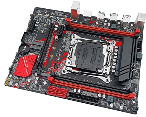 Schede madri per computer X99 scheda madre LGA 2011-3 SATA/PCI-E M.2 Supporto slot xeon. E5 V3 V4. Processore a quattro canali DDR4 RAM X99-RS9
