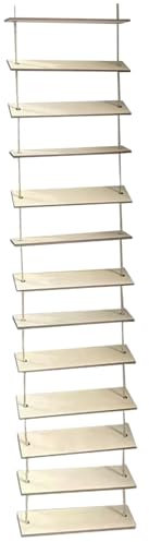 Hintyne Escaleras Decorativas para El Hogar Escalera De Madera De 1 M con Cuerda para Jardín De Hadas Decoración De Plantas para Interior Y Exterior.