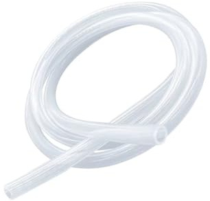 OUPADOS 4M Flexible Silicone Hose Petrol Hose Transparent Water Hose for Transporting Liquids and Gases, Transparent and Flexible (Inner Diameter x Outer Diameter: 2 mm x 4 mm)