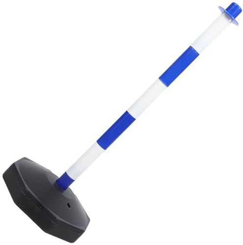 iplusmile Cône de Sécurité en Plastique Rechargeable Eau, Colonne D'avertissement pour Gestion Circulation et Prévention des Collisions sur Chantier Routier