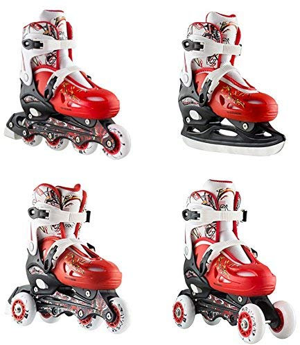 Kinder Schlittschuhe größenverstellbar NH0320A Nils Extreme