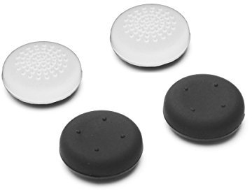 Gioteck GPZXBS-11-MU Precision Thumb Grips - Präzisionsverbessernde Analogstick-Aufsätze für Xbox One Schwarz