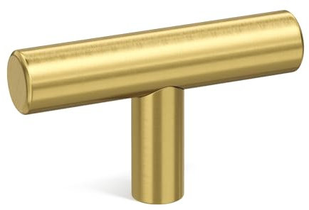 goldenwarm 10x Möbelknöpfe Modern Türknopf Edelstahl