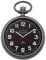 Gotham GWC14100BBK Mechanische Taschenuhr mit Handaufzug für Herren, Gunmetal Edelstahl, Klassisch