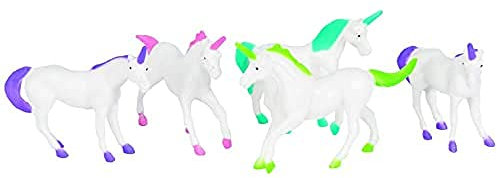 Partygeschenke - Einhörner aus Kunststoff - 8er-Tüte