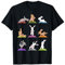 Hasen Yoga T-Shirt Lustige Häschen in Yoga Posen Sport Shirt T-Shirt