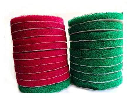 20 pezzi di pastiglie per trapano elettrico spazzola per piastrelle di pulizia kit di pulizia incluso 2 tipi di tamponi abrasivi di ricambio per casa, cucina(5 pollici)