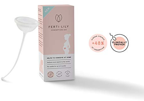 FERTILILY Conception Cup. Hormone Free Fertility Which Helps to Conceive at Home. Improves The Chances of Pregnancy by 48%. Medical Grade Silicone