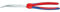 Knipex Pinza per Meccanica - con Becchi Mezzotondi con Tronchese (Pinza a Becchi di Cicogna) Cromata, Rivestiti in Materiale Bicomponente 200 Mm (Confezione Self-Service/Blister) 26 25 200 Sb