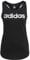 adidas Damen Essentials Loose Logo Tank Top, Black / White, S