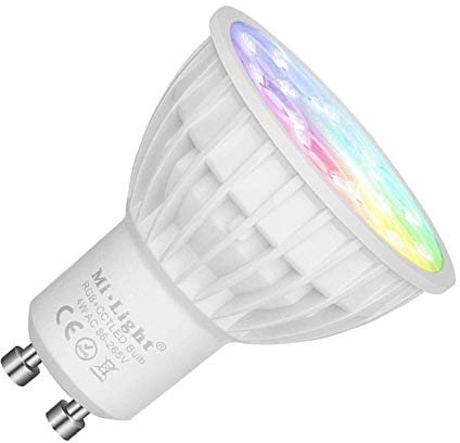 GU10 Led Funk Strahler/Spot RGB+CCT 4W dimmbar steuerbar 230V MiLight