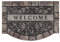 MTOUOCK Thick Welcome Mats Outdoor, 24 * 36 Large Front Door Mat Entrance, Durable Welcome Mat for Front Door, Heavy Duty No Slip Rubber Outdoor Mats for Home Entrance
