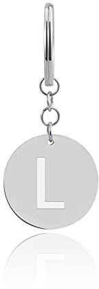 GD GOOD.designs Schlüsselanhänger personalisiert I 2 in 1 Einkaufswagenchip Schlüsselanhänger L - Lena Lina Laura Lisa Leonie Lars Leon Lukas Levi Luca Linus - Valentinstag-Geschenk für Sie und Ihn