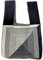 Anopo Damen Geknotete Gewebte Tasche Klein Gehäkelt Handtaschen Niedlich Ästhetisch Blume Portemonnaie Handgelenk Tasche Gestrickt Mode Tragetasche Gestreift Schwarz Weiß