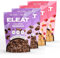 ELEAT | High Protein Healthy Granola | Dark Chocolate & Mixed Berries Crunch Cereal Breakfast | Low Sugar & High Fibre Snack | Variety Pack 4 x 300g