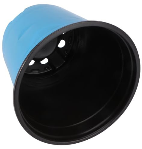 POPETPOP Flower Pots outside Large Round Plastic Flower Pot Thicken Bucket Perfect for Garden Decor and Planting Random Color