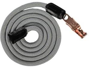 HKM Rosegold Glamour Lead rope style with panic hook Grey/Rose-Gold 180 cm