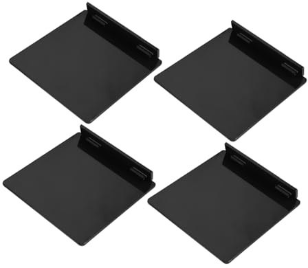 SHINEOFI 4pcs Plastic Thermostat Panel Cover for Central Air Conditioning Moisture and Oil Resistant Switch Protector Self-Adhesive Type Decorative Cover for Home Bathroom Kitchen Use