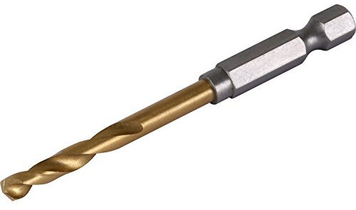 Milwaukee Shockwave HSS-G Red Hex Impact Rated Drill Bit 4.5mm