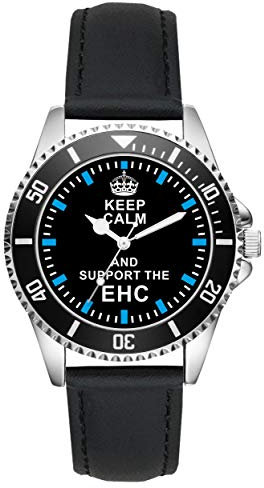 KIESENBERG München Eishockey Geschenk Artikel Idee Fan Uhr L-2076