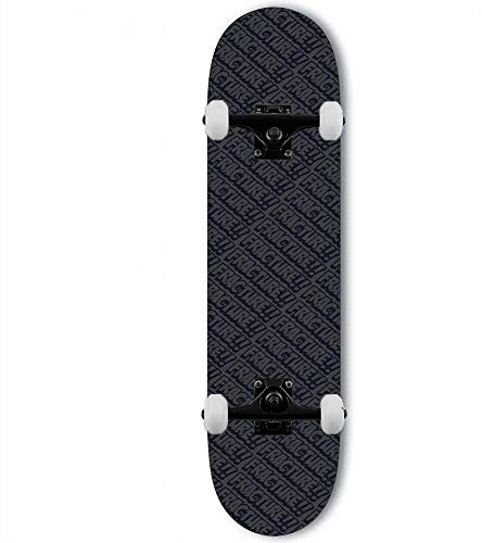 Fracture Skateboards All Over Comic Skateboard, 21 cm, Schwarz