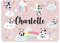 Paper Themes Personalised Placemat for Kids (Cute Panda)