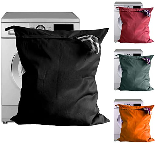 Majestic Ally Wäschesack für Pferde, Hunde, Haustiere, Waschbeutel für Decken, Teppich, Stiefel, Leinen, Geschirr (schwarz)