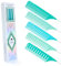 Vellen Hair Ultimate Strähnchen-Kamm-Set Hitzebeständig, PEI-Material 430°F Hitzebeständig, Professionelle Strähnchen Kamm, Balayage-Kamm mit extra langer Edelstahlnadel – 5 Größen (Mint)