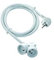 Prolongateur HO5VVF 3G1,5-3m dual head blanc