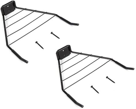 Hallenwerk 2X Stück Set 5016 Fahrradhalter Wandhalterung Halterung Wandmontage inkl. Montagematerial