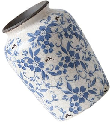IMIKEYA Blumenvase aus Robustem Keramikmaterial Gefäß für Blumenarrangements und Trockenblumen Keramik-tischvase für Dekoration zu Hause Büro