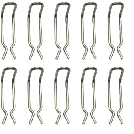 Pressure Washer Spring Clamps for Kärcher (5/10-Pack), OEM 50372210 Replacement, 304 Stainless Steel for K3-K7 Series (K4 Home/K5 Premium/K7 ECO), Leak-Proof Hose Clamps(10 Pack)