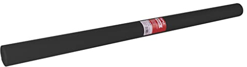 Apli 14446 Rouleau de papier kraft noir 1 x 25 m