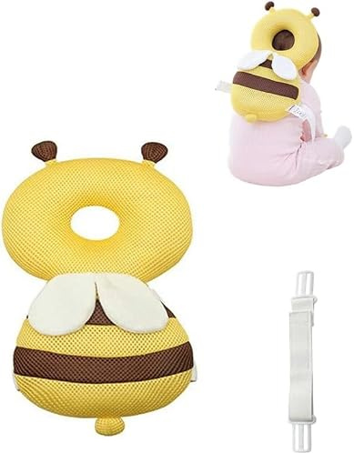 Baby Kleinkinder Kopf Schutz, verstellbare Infant Sicherheit Pads für Baby Walkers Schutz Kopf Cute klein Bee
