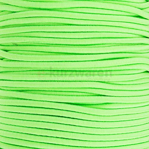e-kurzwaren 5m Gummikordel 1mm / 2mm / 2,5mm / 3mm / 4mm / 5mm Hutgummi hochwertig Rundgummi Gummischnur elastisch Handwerk 32 Farben