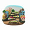 3D Lombard Street San Francisco, USA-3D-Souvenir-Kühlschrankmagnet, USA-Reise-Aufkleber, Heim- und Küchendekoration