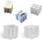 Graplan 2 Stücke Antihaft Bubble Candle silikonform,Silikonform Kerze Bubble 3D-Schokoladen-Backformen DIY Backwerkzeuge für Seife,Pudding,Kuchen