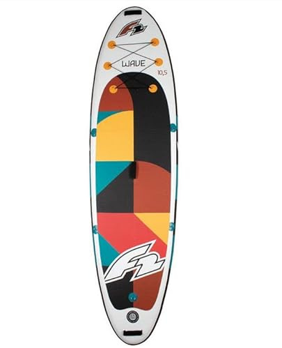 Nidus F2 SUP Wave red (rund) 10,5'' (320cm)-Set (inkl.Sitz) /22 (801799), Bunt