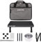 Ghost Fire Guitar Pedal Board Aluminum Alloy 1.46lb Super light Effect Pedalboard 13''x10.2'' with Carry Bag,SPL-2.5