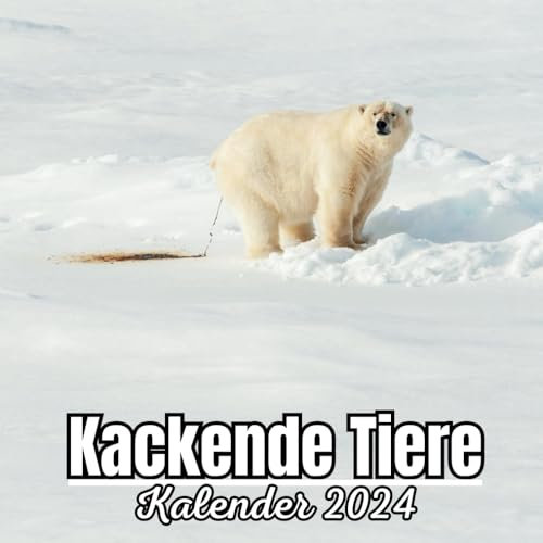 Kackende Tiere Kalender 2024: 16-Monats Lustige Tiere Organizer von SEPTEMBER 2023 bis Dezember 2024 ,Notizen I Großes Format , für Männer, Frauen, Mädchen, Erwachsene.